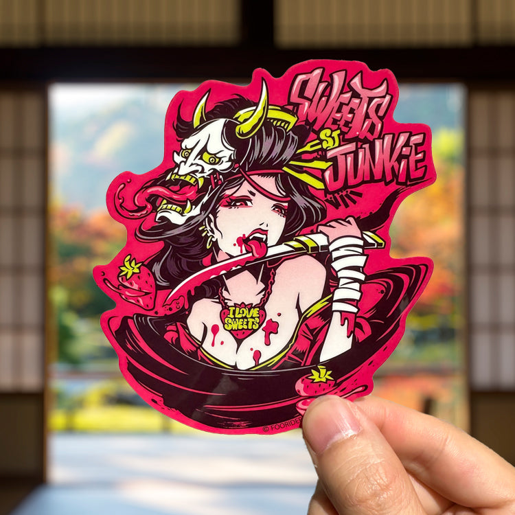 Japanese Pop Character Art (Series 1A024) by FOORIDER - FACTO Japanese sticker art