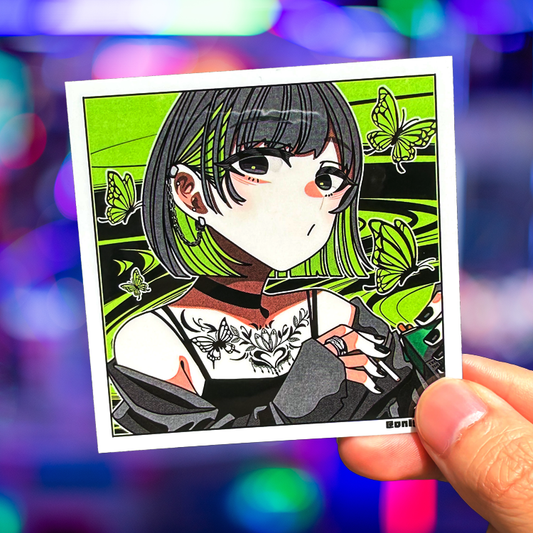Japanese Anime Kawaii Art (Series 4B011) by おにぎりまん - FACTO Japanese sticker art