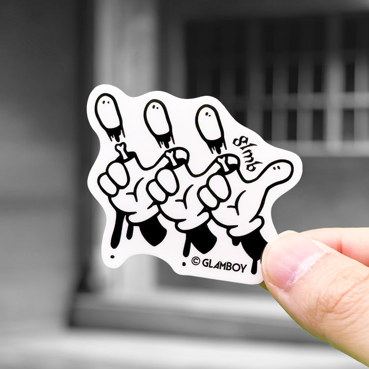 Japanese Subculture Rock Art (Series 1N013) by GLAMBOY - FACTO Japanese sticker art