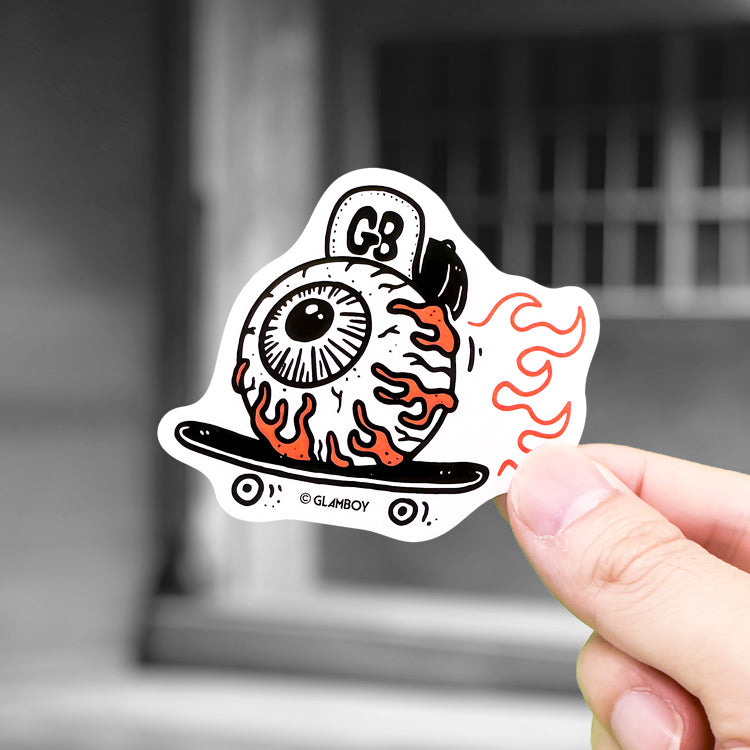 Japanese Subculture Rock Art (Series 1N015) by GLAMBOY - FACTO Japanese sticker art