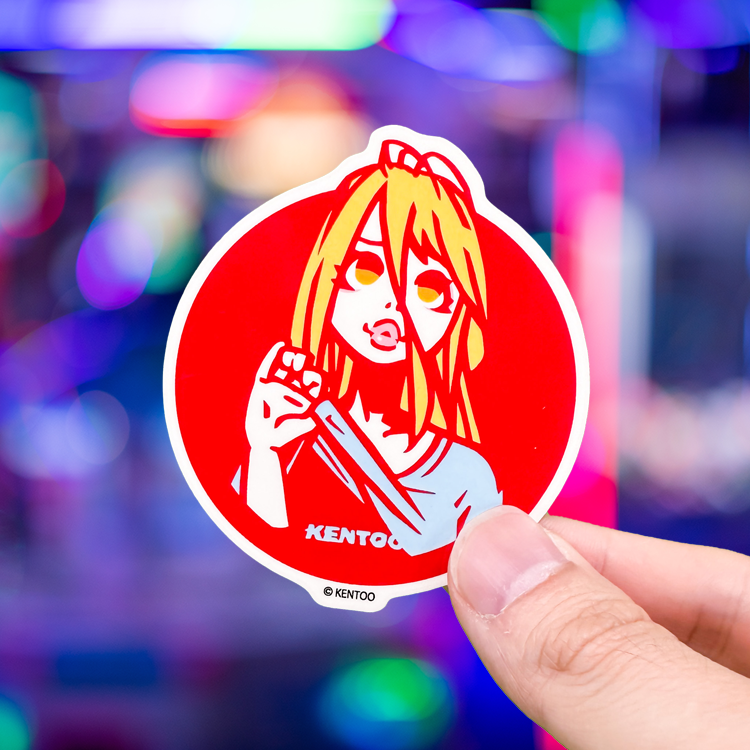 Japanese Kawaii Pop Art by KENTOO - FACTO Japanese sticker art