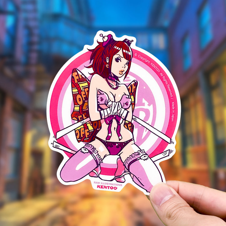 Japanese Kawaii Pop Art by KENTOO - FACTO Japanese sticker art