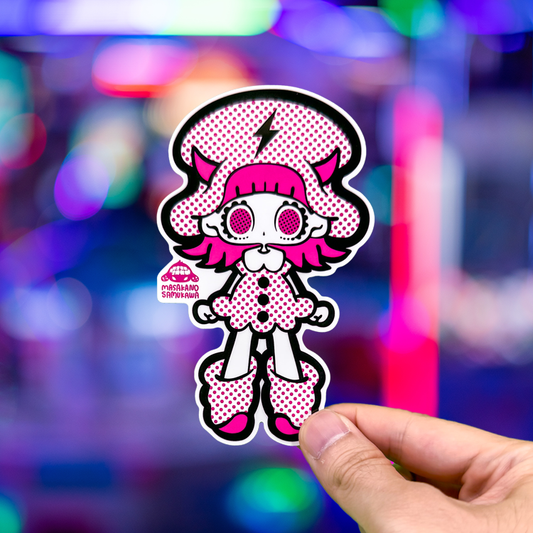 Japanese Kawaii Character Art (Series 3X011) by まさかのさむかわ - FACTO Japanese sticker art