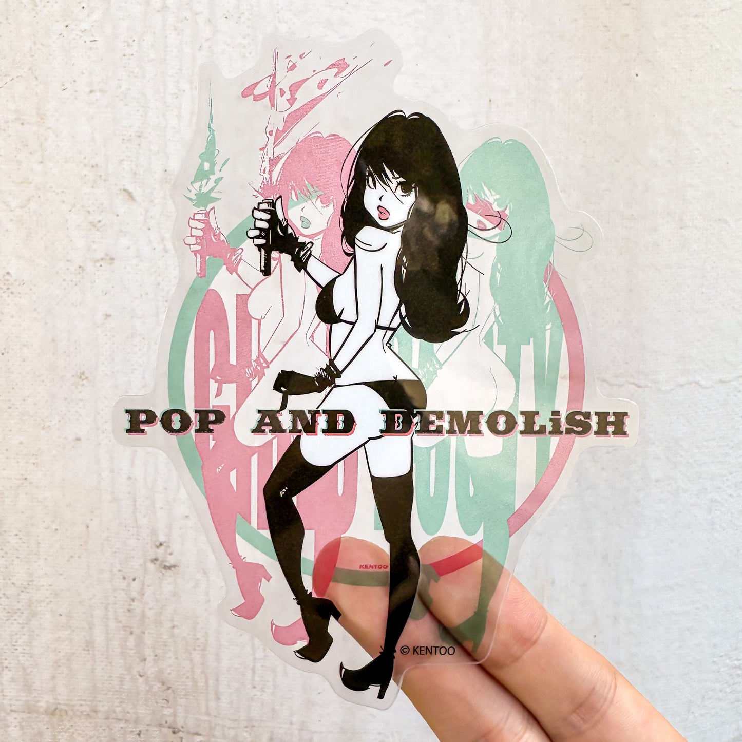 Japanese Kawaii Pop Art by KENTOO - FACTO Japanese sticker art
