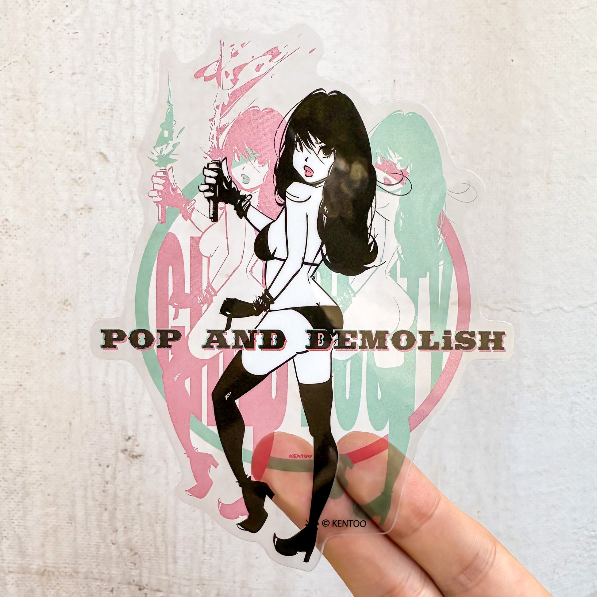 Japanese Kawaii Pop Art by KENTOO - FACTO Japanese sticker art