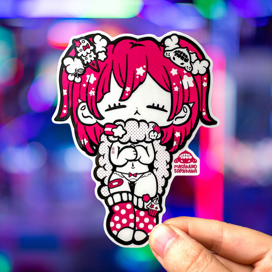 Japanese Kawaii Character Art (Series 3X012) by まさかのさむかわ - FACTO Japanese sticker art