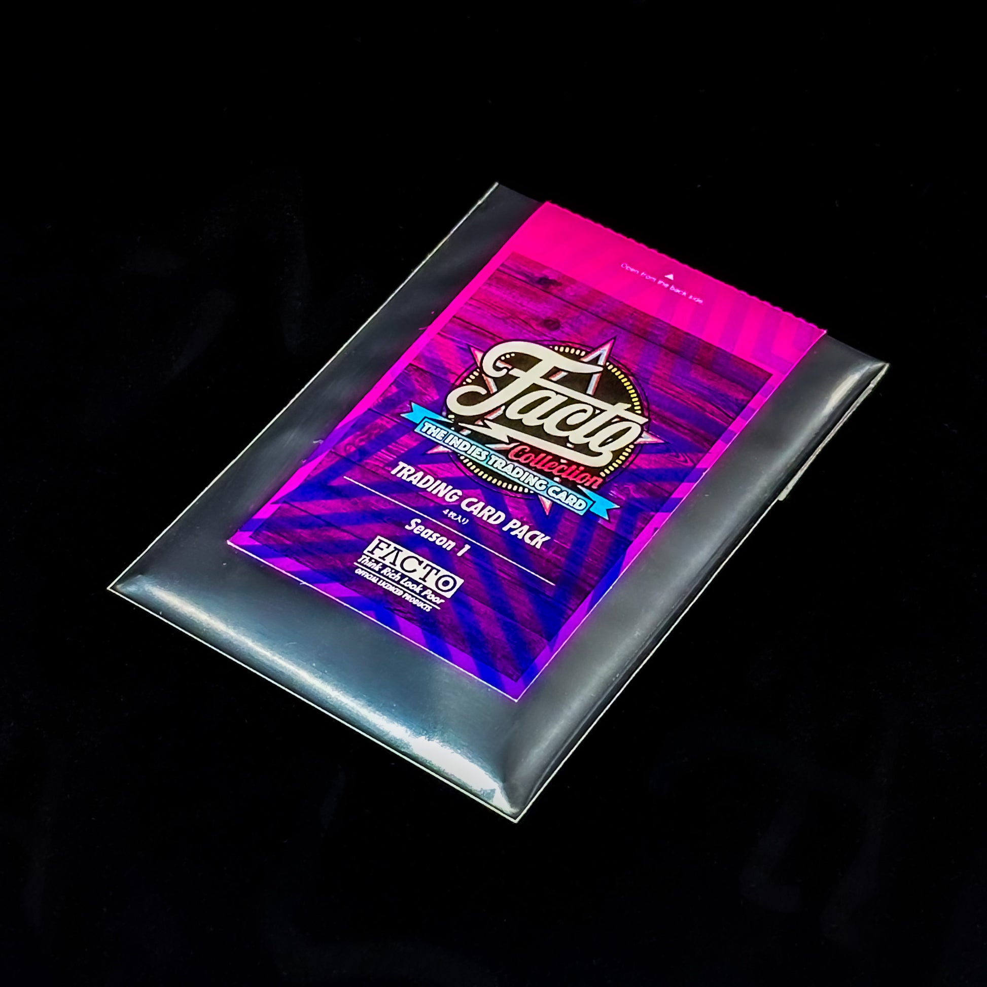 FACTO Collection THE INDIES TRADING CARD PACK 【Season 1】 - FACTO Japanese sticker art