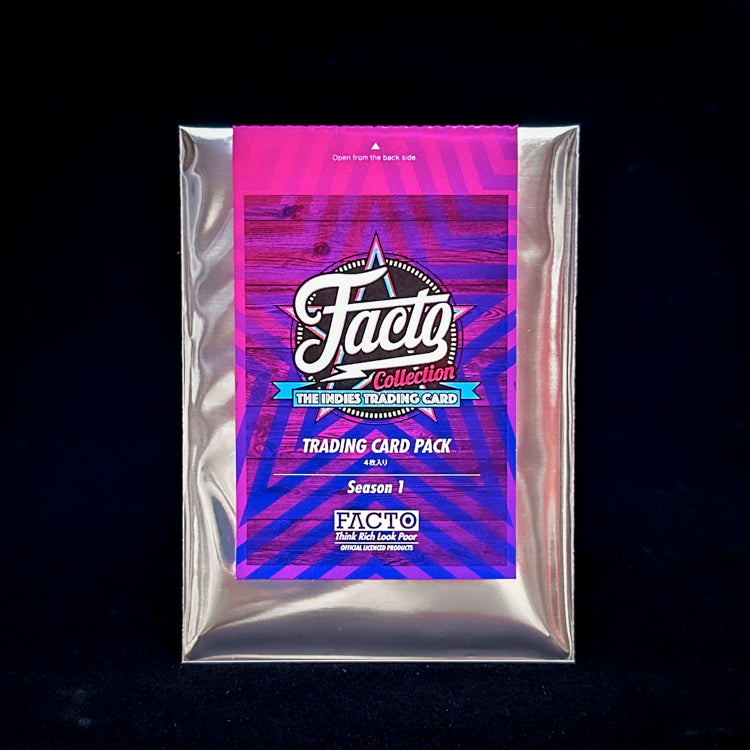 FACTO Collection THE INDIES TRADING CARD PACK 【Season 1】 - FACTO Japanese sticker art