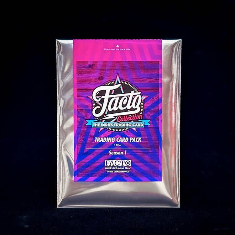 FACTO Collection THE INDIES TRADING CARD PACK 【Season 1】