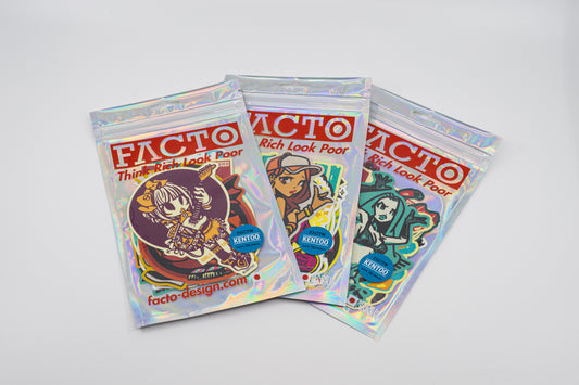 Japanese Kawaii Pop Art by KENTOO - FACTO Japanese sticker art