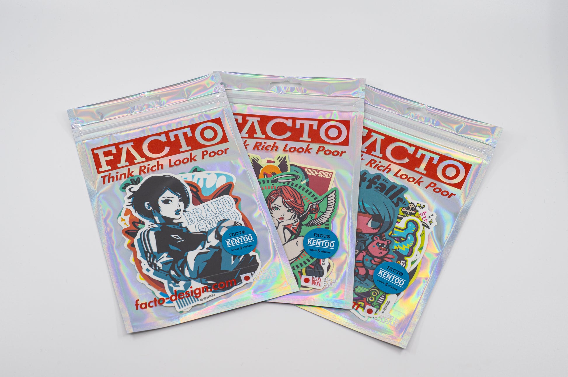 Japanese Kawaii Pop Art by KENTOO - FACTO Japanese sticker art