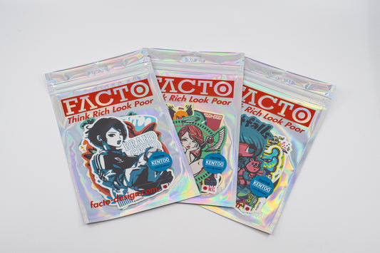 Japanese Kawaii Pop Art by KENTOO - FACTO Japanese sticker art