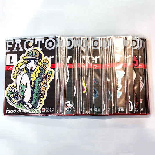 SECRET 50 KENTOO SET「L size」1CSDR004 - FACTO Japanese sticker art