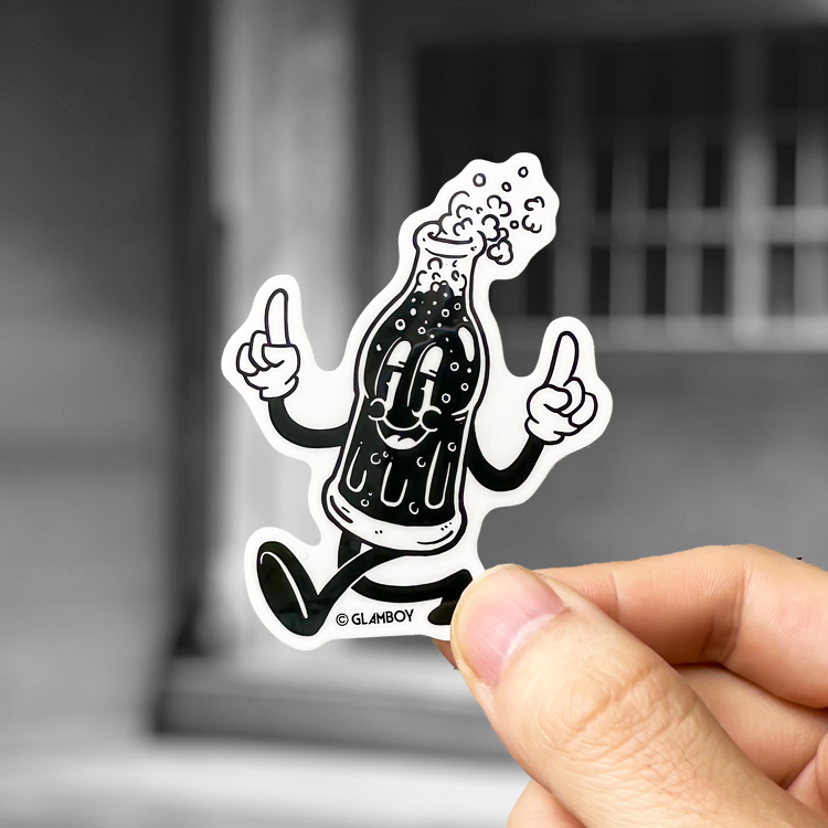 Japanese Subculture Rock Art (Series 1N020) by GLAMBOY - FACTO Japanese sticker art
