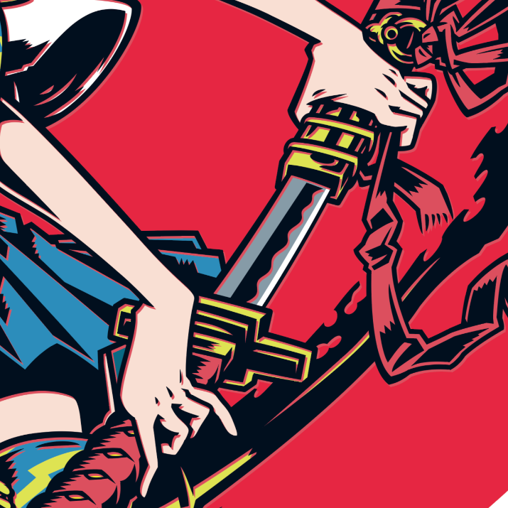 Japanese Pop Character Art (Series 1A032) by FOORIDER - FACTO sticker variation 4