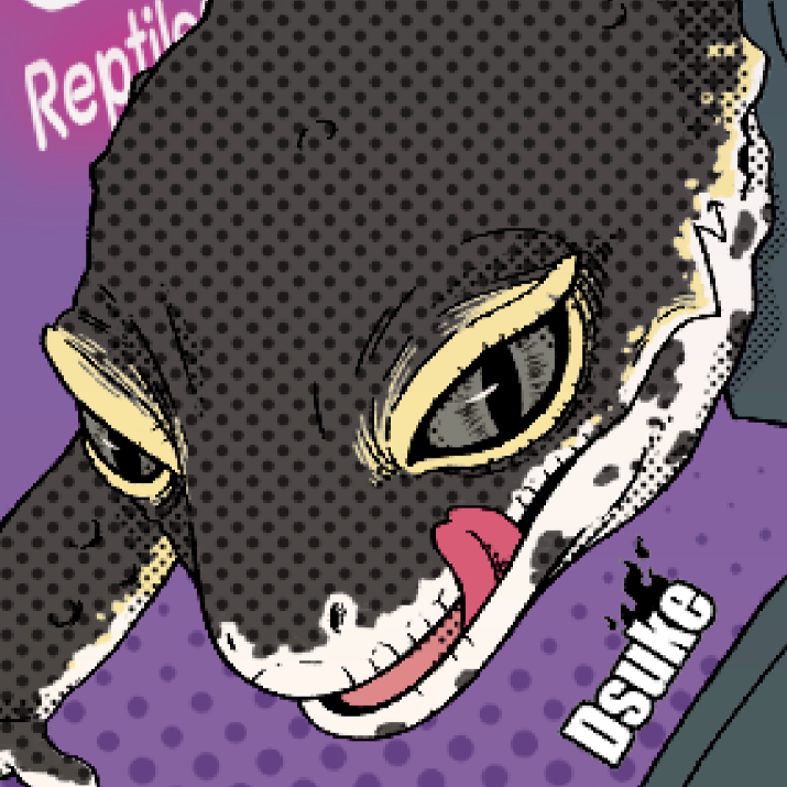Japanese Kawaii Character Art (Series 3U081) by Dsuke - FACTO sticker variation 3