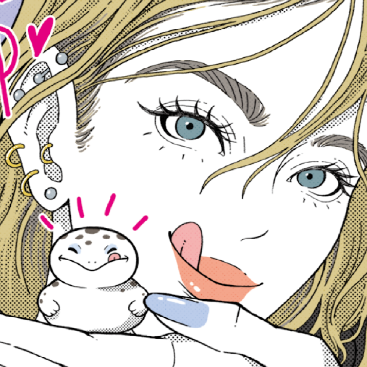 Japanese Kawaii Character Art (Series 3U077) by Dsuke - FACTO sticker variation 2