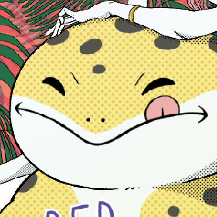 Japanese Kawaii Character Art (Series 3U071) by Dsuke - FACTO sticker variation 3