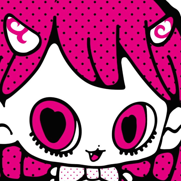 Japanese Kawaii Character Art (Series 3X004) by まさかのさむかわ - FACTO sticker variation 2