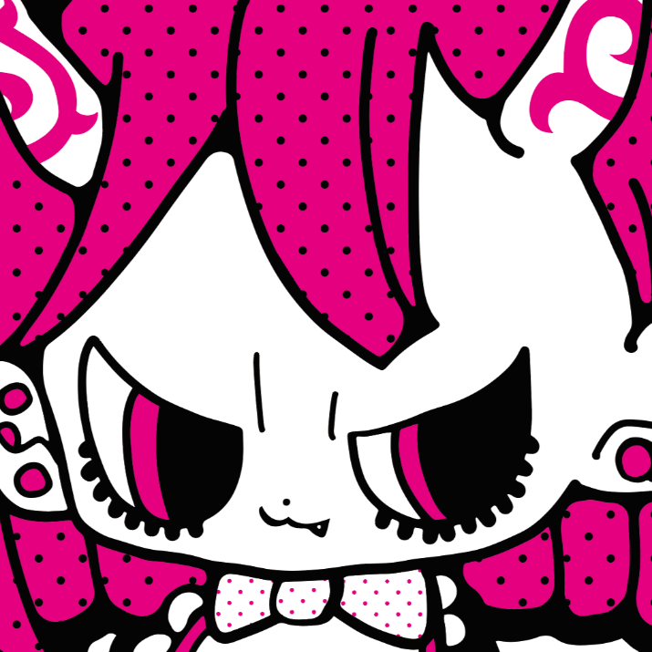 Japanese Kawaii Character Art (Series 3X005) by まさかのさむかわ - FACTO sticker variation 2