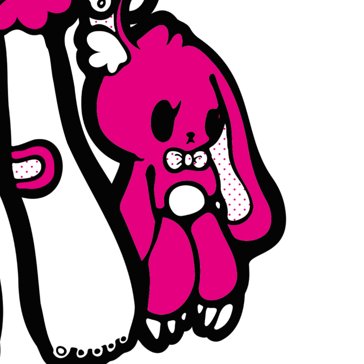 Japanese Kawaii Character Art (Series 3X008) by まさかのさむかわ - FACTO sticker variation 3