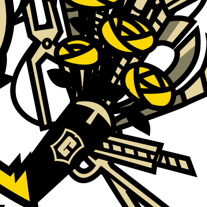 Japanese Street Art (Series 1Q001) by 上田バロン - FACTO sticker variation 3