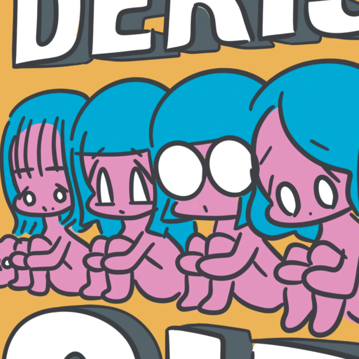 Japanese Realist Illustration by 山本シゲトモ - FACTO sticker variation 2