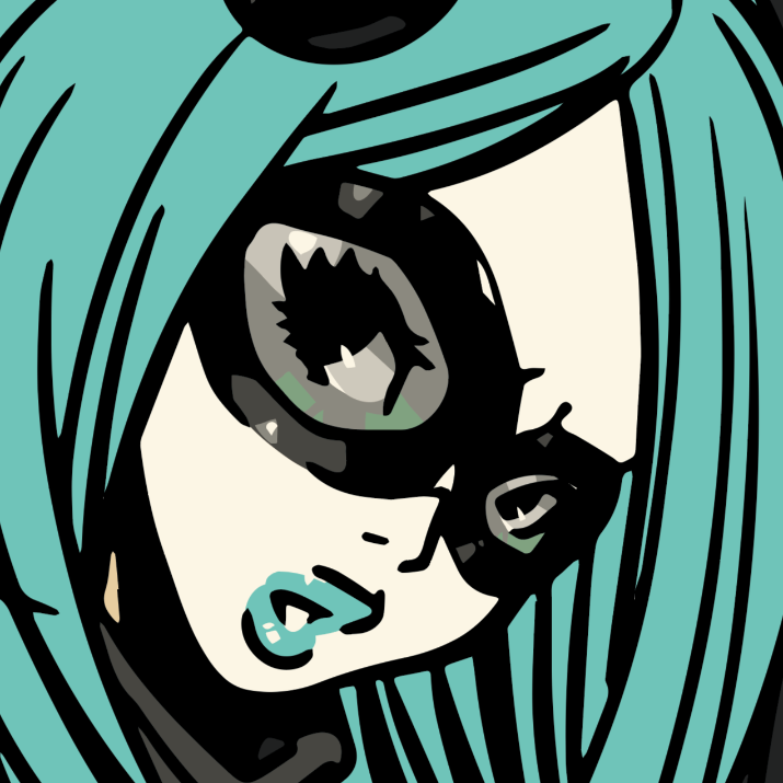Japanese Kawaii Pop Art by KENTOO - FACTO sticker variation 2