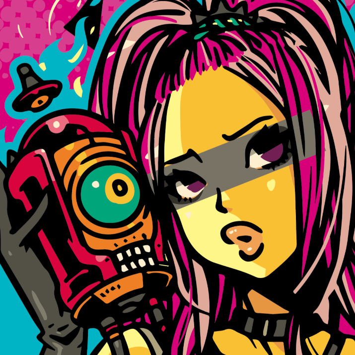 Japanese Kawaii Pop Art by KENTOO - FACTO sticker variation 2