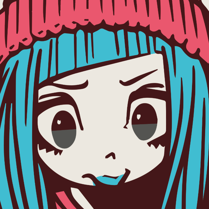 Japanese Kawaii Pop Art by KENTOO - FACTO sticker variation 2