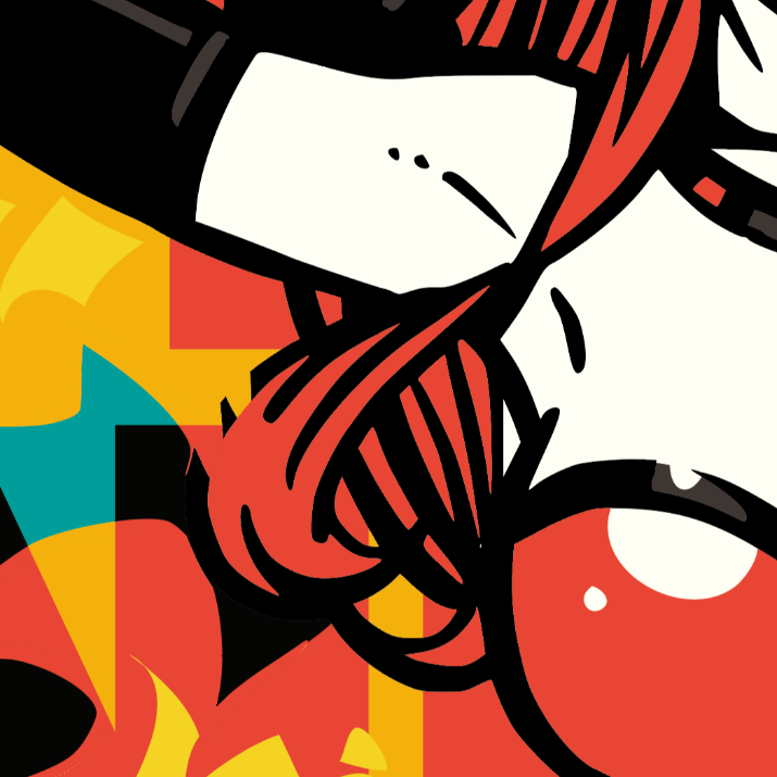 Japanese Kawaii Pop Art by KENTOO - FACTO sticker variation 3