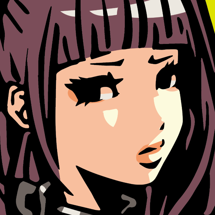 Japanese Kawaii Pop Art by KENTOO - FACTO sticker variation 2
