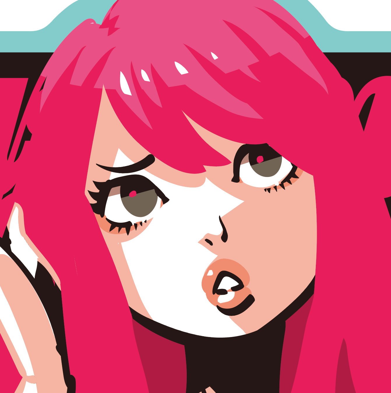 Japanese Kawaii Pop Art by KENTOO - FACTO sticker variation 2