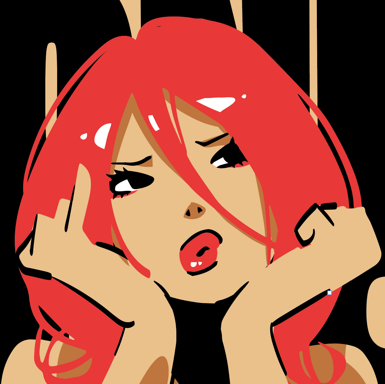 Japanese Kawaii Pop Art by KENTOO - FACTO sticker variation 2