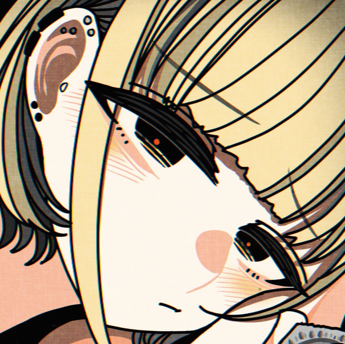 Japanese Anime Kawaii Art (Series 4B004) by おにぎりまん - FACTO sticker variation 2