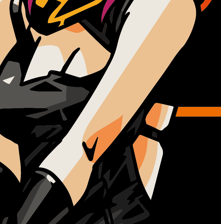 Japanese Kawaii Pop Art by KENTOO - FACTO sticker variation 3