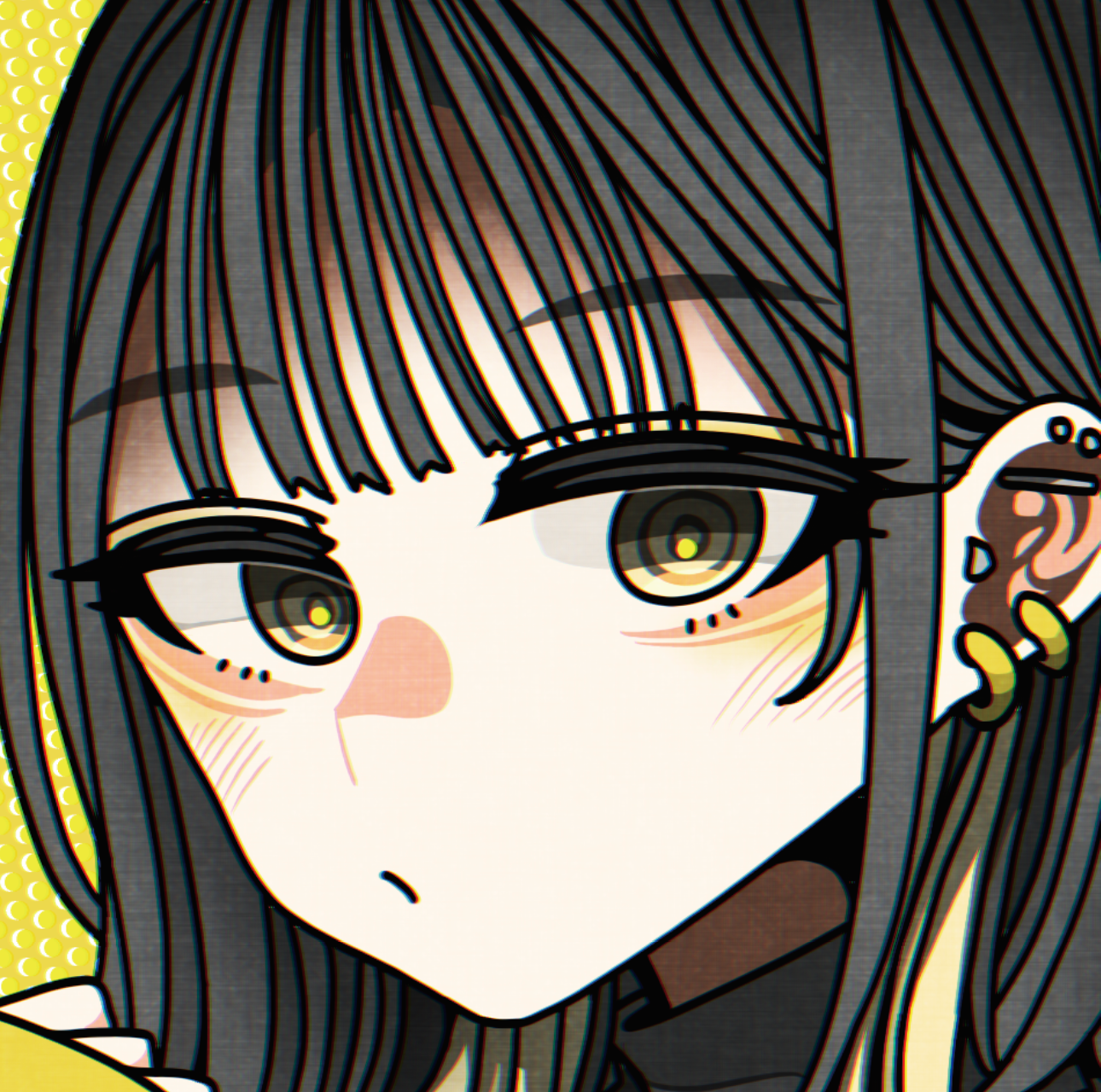 Japanese Anime Kawaii Art (Series 4B005) by おにぎりまん - FACTO sticker variation 2