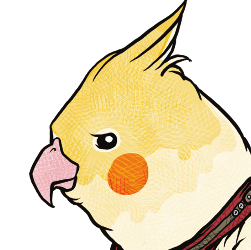 Japanese Kawaii Rabbit Art by ヤマグチハル - FACTO sticker variation 3