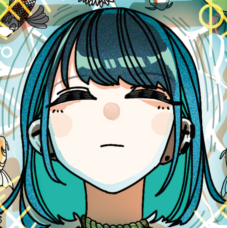 Japanese Anime Kawaii Art (Series 4B009) by おにぎりまん - FACTO sticker variation 2