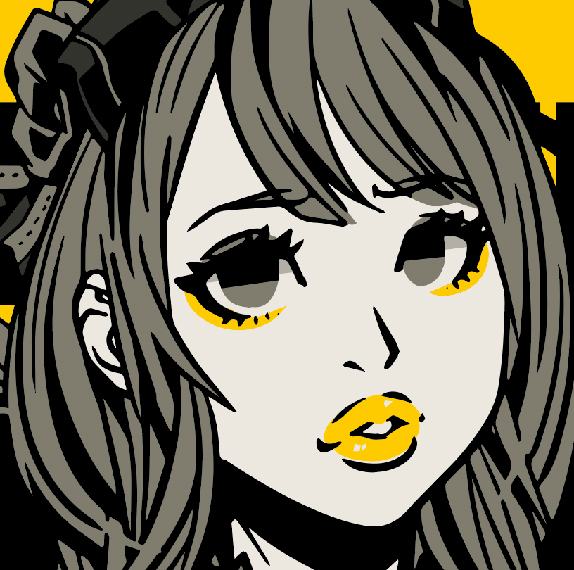 Japanese Kawaii Pop Art by KENTOO - FACTO sticker variation 2