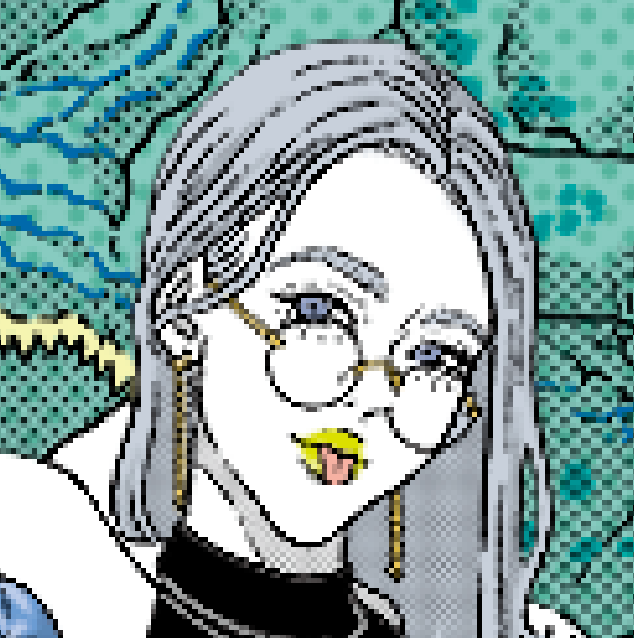 Japanese Kawaii Character Art (Series 3U085) by Dsuke - FACTO sticker variation 2