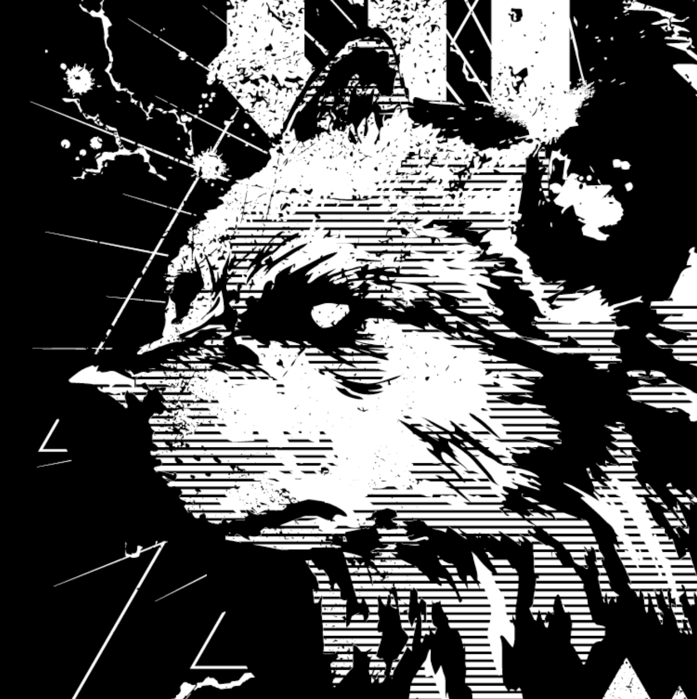 Japanese Subculture Rock Art (Series 1N010) by GLAMBOY - FACTO sticker variation 2
