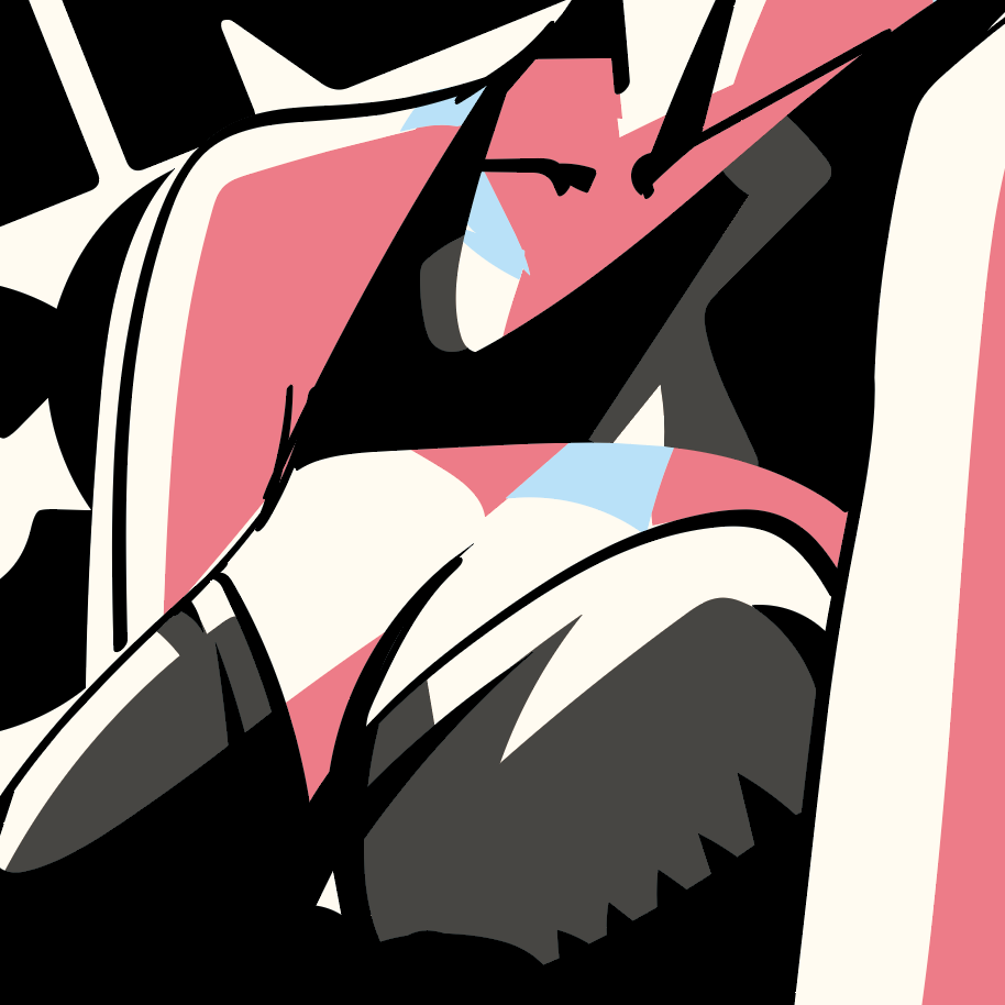 Japanese Kawaii Pop Art by KENTOO - FACTO sticker variation 3