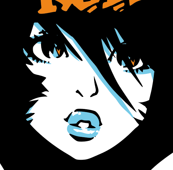 Japanese Kawaii Pop Art by KENTOO - FACTO sticker variation 2