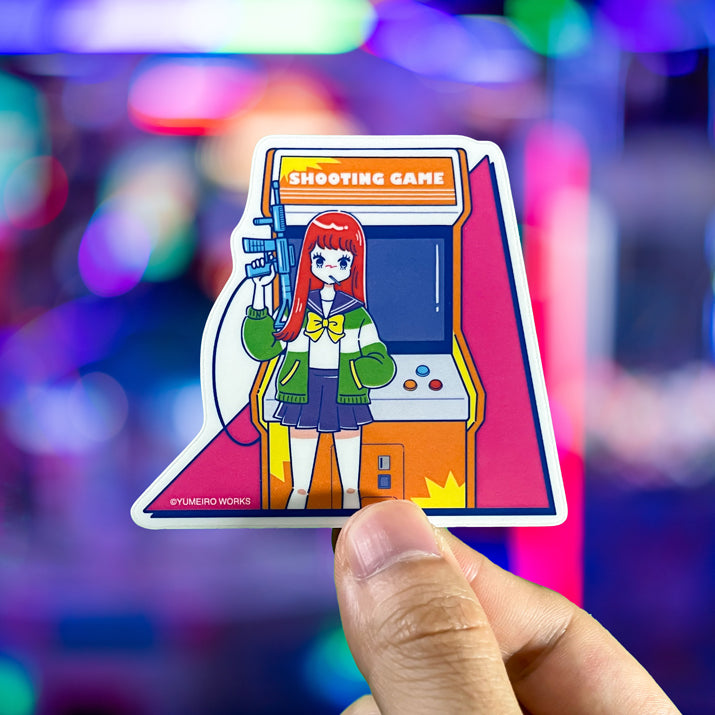 Japanese Neon Pop Art (Series 3W027) by YUME - FACTO Japanese sticker art