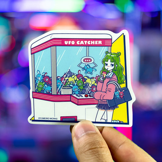 Japanese Neon Pop Art (Series 3W025) by YUME - FACTO Japanese sticker art
