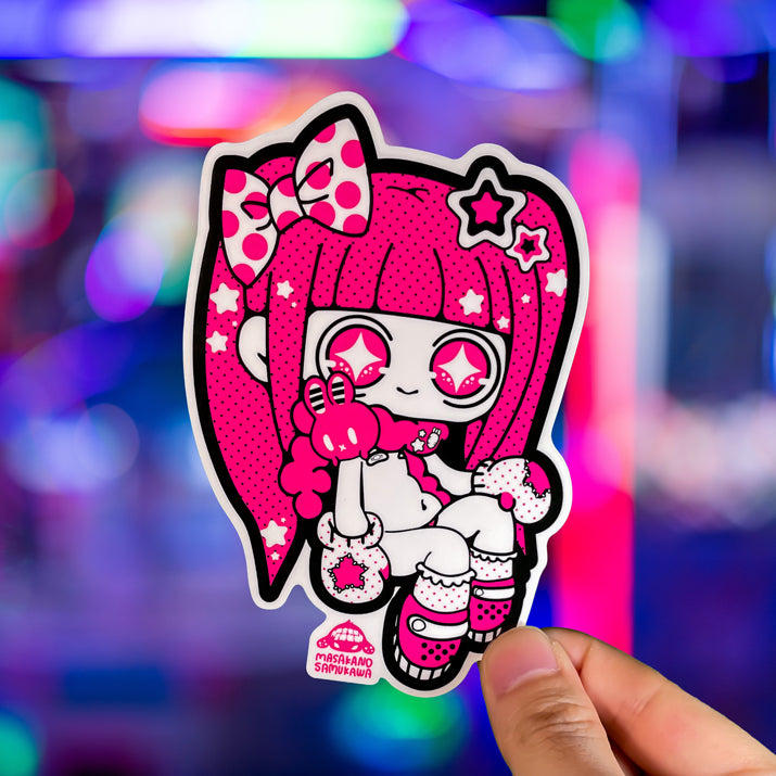 Japanese Kawaii Character Art (Series 3X007) by まさかのさむかわ - FACTO Japanese sticker art