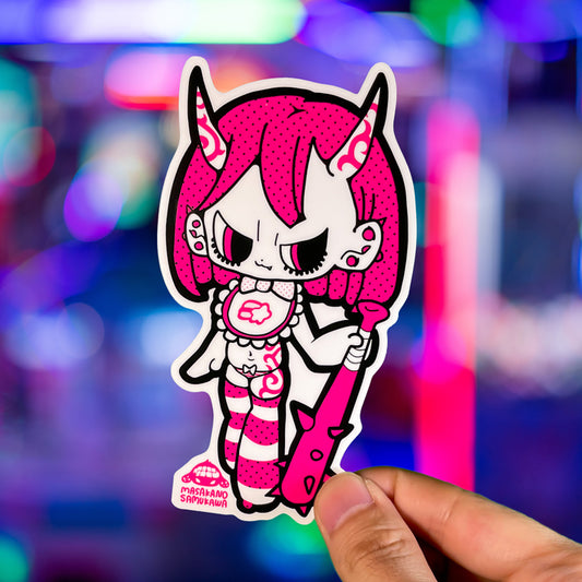Japanese Kawaii Character Art (Series 3X005) by まさかのさむかわ - FACTO Japanese sticker art