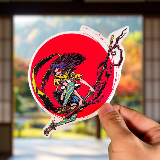 Japanese Pop Character Art (Series 1A032) by FOORIDER - FACTO Japanese sticker art