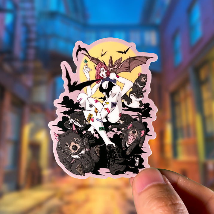 Japanese Kawaii Character Art (Series 3U074) by Dsuke - FACTO Japanese sticker art